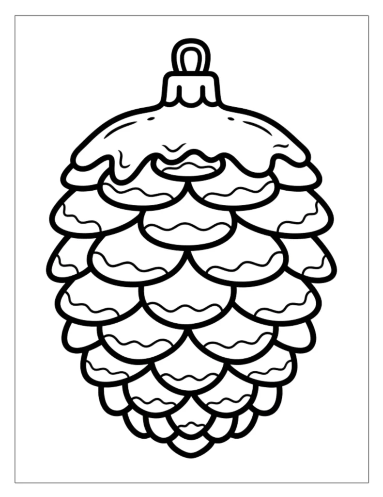 Pinecone Ornament Design